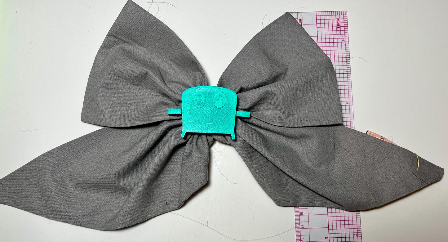Brave Toaster Big Gray Hair Bow