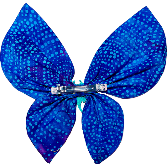 Manta Ray Ocean Hair Bow | Handmade Deep Sea Clip
