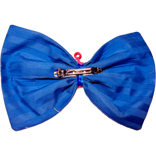 Ocean Blue Narwhal Hair Bow – Bold, Cute, One of a Kind
