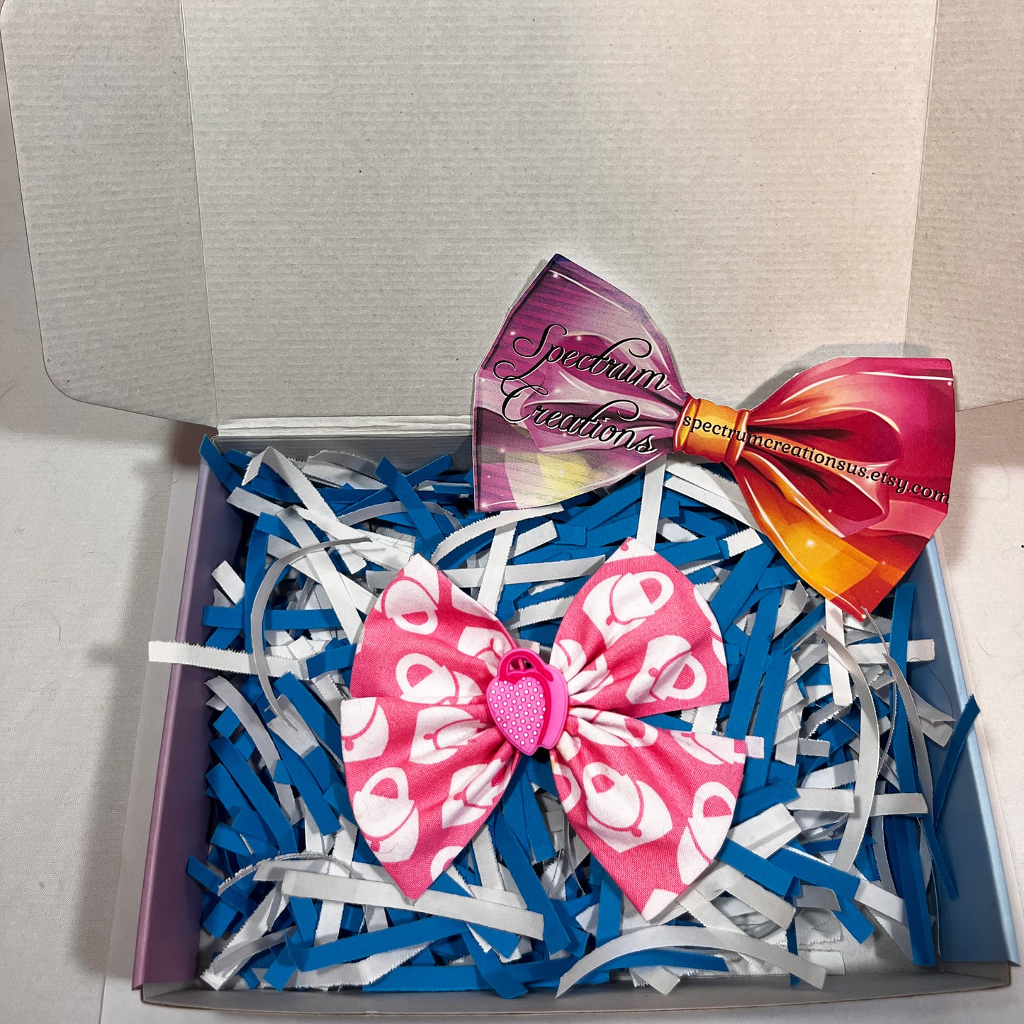 Pink Purse Heart Bow – Handmade Girly Statement Clip